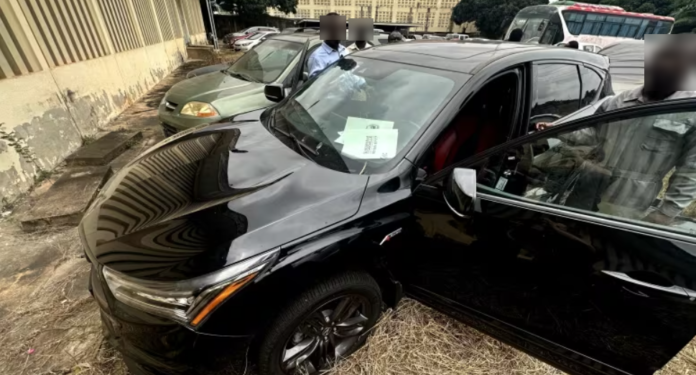 Car stolen from a driveway in Canada found in Ghana