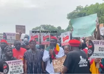Ghana Armed Forces issues warning against protesters who use military-pattern uniforms