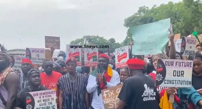 Ghana Armed Forces issues warning against protesters who use military-pattern uniforms