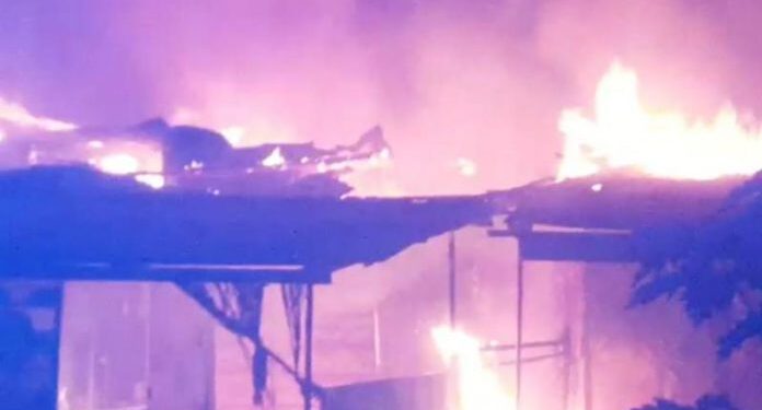 Fire guts over 10 shops in Buduburam