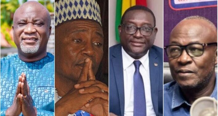 NPP sacks Yaw Buaben, Hopeson Adorye and 2 others