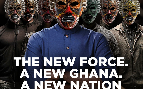 I am the man in the mask – Nana Kwame Bediako