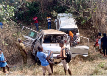 4 dead, others injured in gory school bus accident at Nkawkaw