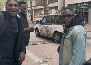Medikal touches down in London for his concert at O2 arena