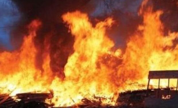 Fire Guts Kwashieman Cluster of Schools, Housing Ablekuma North Ballot Boxes”