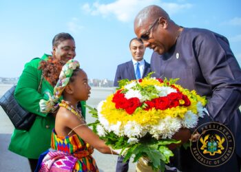 President Mahama arrives in Cairo for grand opening of Egypt’s $1 billion Museum