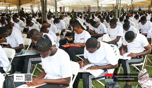 First batch of Ghana Armed Forces recruits to begin training