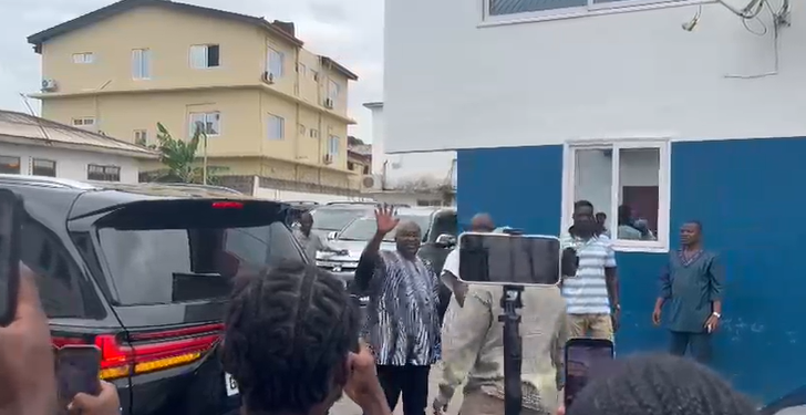 NPP leaders converge at party headquarters ahead of NEC meeting on polling station elections