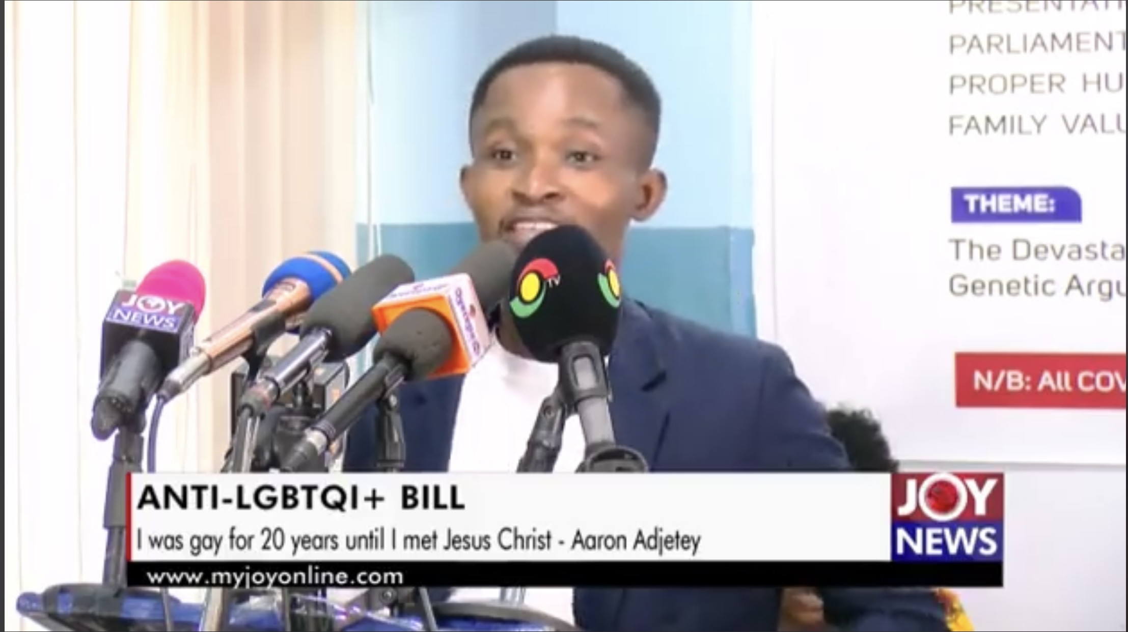 Video: There is no gay genes, it’s Poverty that force people into it