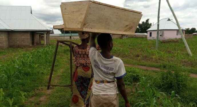 13-year-old girl abandons school; goes into farming to raise money for sanitary pads