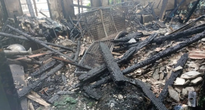 Two officers injured in Kumasi Railway Police Station fire