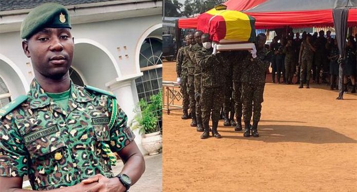 Tears flow as young Immigration officer is laid to rest