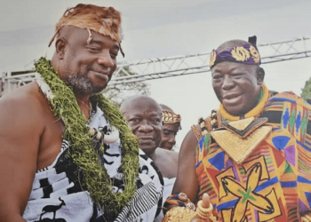Asantehene visits Ga Mantsɛ