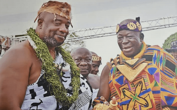 Asantehene visits Ga Mantsɛ