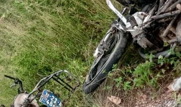 Ashanti Region: 2 burnt to death in head-on motorbike collision in Kwaagyekrom