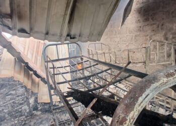 Fire destroys dormitory at Kwapong Nursing and Midwifery College