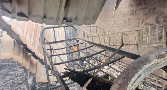 Fire destroys dormitory at Kwapong Nursing and Midwifery College