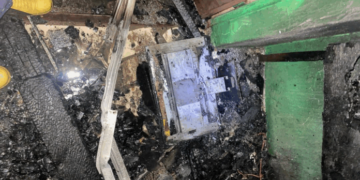 Fire ravages shop at Kukurantumi