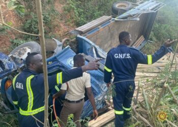Police officer killed in road crash at Atortorkorpe in Ada