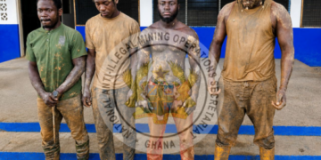 NAIMOS arrests four armed illegal miners along Ankobra River
