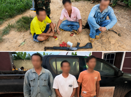 NAIMOS arrests 3 Chinese nationals over illegal mining on Tano River